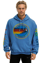 Cargar imagen en el visor de la galería, AVIATOR NATION ASPEN RELAXED PULLOVER HOODIE - COBALT Hoodie Aviator Nation