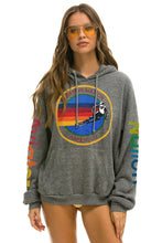 Cargar imagen en el visor de la galería, AVIATOR NATION ASPEN RELAXED PULLOVER HOODIE - HEATHER GREY Hoodie Aviator Nation