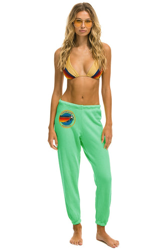 AVIATOR NATION ASPEN SWEATPANTS - MINT Women's Sweatpants Aviator Nation