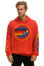Last inn bildet i Galleri-visningsprogrammet, AVIATOR NATION AUSTIN RELAXED PULLOVER HOODIE - RED Hoodie Aviator Nation