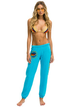 将图片加载到图库查看器，AVIATOR NATION AUSTIN SWEATPANTS - NEON BLUE Women&#39;s Sweatpants Aviator Nation