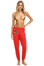 Load image into Gallery viewer, AVIATOR NATION AUSTIN SWEATPANTS - RED Women&#39;s Sweatpants Aviator Nation