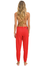 Load image into Gallery viewer, AVIATOR NATION AUSTIN SWEATPANTS - RED Women&#39;s Sweatpants Aviator Nation