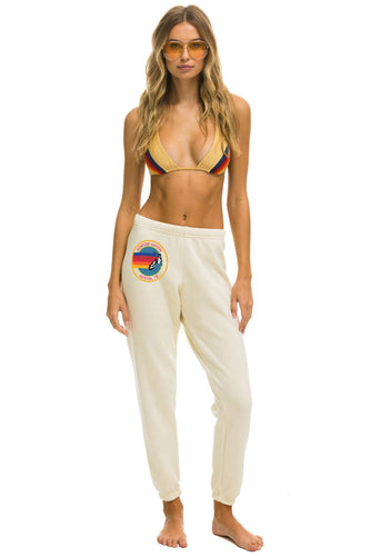 AVIATOR NATION AUSTIN SWEATPANTS - VINTAGE WHITE Women's Sweatpants Aviator Nation