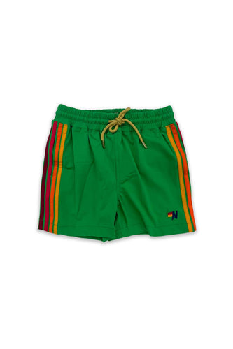 AVIATOR NATION KIDS FLEX BOARD SHORTS - KELLY GREEN Kids Shorts Aviator Nation