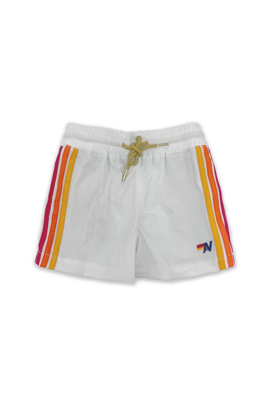 AVIATOR NATION KIDS FLEX BOARD SHORTS - WHITE Kids Shorts Aviator Nation