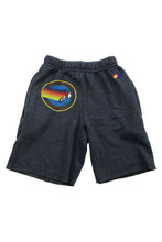 Load image into Gallery viewer, AVIATOR NATION KIDS SWEATSHORTS - CHARCOAL Kids Shorts Aviator Nation