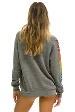 将图片加载到图库查看器，AVIATOR NATION LA JOLLA SWEATSHIRT - HEATHER GREY Sweatshirt Aviator Nation