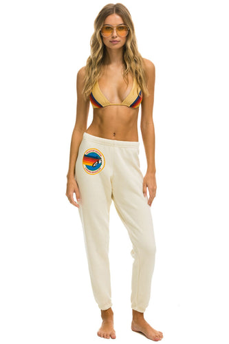 AVIATOR NATION LAGUNA BEACH SWEATPANTS - VINTAGE WHITE Women's Sweatpants Aviator Nation