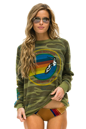 AVIATOR NATION LAS VEGAS SWEATSHIRT - CAMO SALE Aviator Nation