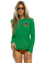 Load image into Gallery viewer, AVIATOR NATION LONG SLEEVE TEE - KELLY GREEN Aviator Nation