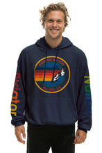 Load image into Gallery viewer, AVIATOR NATION MALIBU RELAXED PULLOVER HOODIE - NAVY Hoodie Aviator Nation