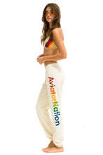 Carregar imagem no visualizador da galeria, AVIATOR NATION MALIBU SWEATPANT - VINTAGE WHITE Women&#39;s Sweatpants Aviator Nation