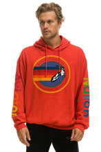 Load image into Gallery viewer, AVIATOR NATION MANHATTAN BEACH RELAXED PULLOVER HOODIE - RED Hoodie Aviator Nation