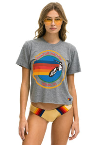 AVIATOR NATION MI - BOYFRIEND TEE HTHR Boyfriend Tee Aviator Nation
