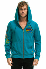 Carregar imagem no visualizador da galeria, AVIATOR NATION MIAMI HOODIE - TEAL Hoodie Aviator Nation