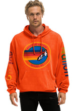 Cargar imagen en el visor de la galería, AVIATOR NATION MIAMI RELAXED PULLOVER HOODIE - ORANGE Hoodie Aviator Nation