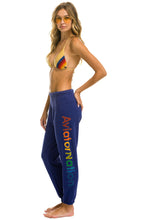 Carregar imagem no visualizador da galeria, AVIATOR NATION MIAMI SWEATPANTS - PURPLE Women&#39;s Sweatpants Aviator Nation