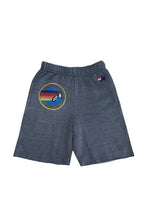 Load image into Gallery viewer, AVIATOR NATION KIDS SWEATSHORTS - VINTAGE CHARCOAL Kids Shorts Aviator Nation