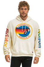 Load image into Gallery viewer, AVIATOR NATION NASHVILLE RELAXED PULLOVER HOODIE - VINTAGE WHITE Hoodie Aviator Nation