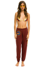 Load image into Gallery viewer, AVIATOR NATION NASHVILLE SWEATPANTS - CLARET SALE Aviator Nation