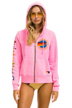 Last inn bildet i Galleri-visningsprogrammet, AVIATOR NATION NEW YORK CITY HOODIE - NEON PINK Hoodie Aviator Nation