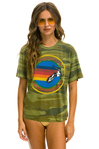 AVIATOR NATION NORTH SHORE TEE - CAMO Tees Aviator Nation