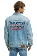 Last inn bildet i Galleri-visningsprogrammet, AVIATOR NATION OVERSIZED CONCERT DENIM JACKET - SUPER LIGHT Denim Jacket Aviator Nation