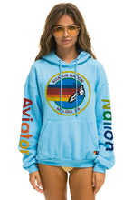 Load image into Gallery viewer, AVIATOR NATION RELAXED MALIBU PULLOVER HOODIE Hoodie Aviator Nation XS SKY