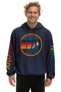 AVIATOR NATION RELAXED PULLOVER HOODIE - NAVY Hoodie Aviator Nation