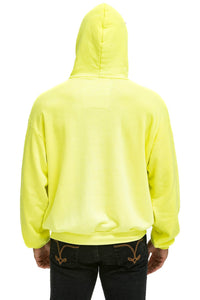 AVIATOR NATION RELAXED PULLOVER HOODIE - NEON YELLOW Hoodie Aviator Nation
