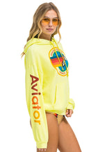 Cargar imagen en el visor de la galería, AVIATOR NATION RELAXED PULLOVER HOODIE - NEON YELLOW Hoodie Aviator Nation
