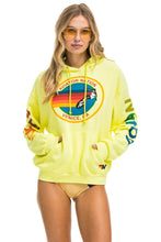 Cargar imagen en el visor de la galería, AVIATOR NATION RELAXED PULLOVER HOODIE - NEON YELLOW Hoodie Aviator Nation