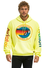 Cargar imagen en el visor de la galería, AVIATOR NATION RELAXED PULLOVER HOODIE - NEON YELLOW Hoodie Aviator Nation