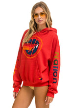 Carregar imagem no visualizador da galeria, AVIATOR NATION RELAXED PULLOVER HOODIE - RED Hoodie Aviator Nation