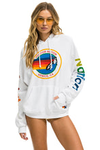 Cargar imagen en el visor de la galería, AVIATOR NATION RELAXED PULLOVER HOODIE - WHITE Hoodie Aviator Nation