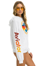 Cargar imagen en el visor de la galería, AVIATOR NATION RELAXED PULLOVER HOODIE - WHITE Hoodie Aviator Nation