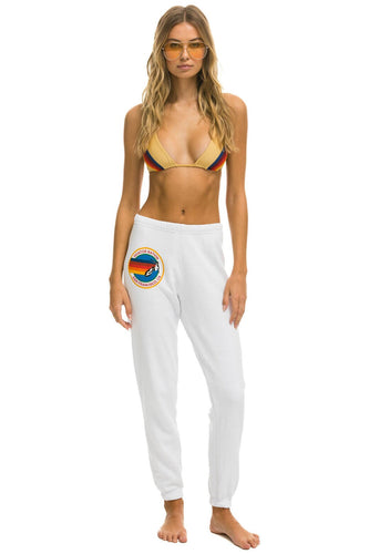 AVIATOR NATION SF - SWEATPANTS WHT Women's Sweatpants Aviator Nation