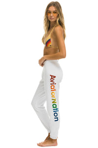 AVIATOR NATION SF - SWEATPANTS WHT Women's Sweatpants Aviator Nation