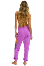 Cargar imagen en el visor de la galería, AVIATOR NATION SWEATPANTS - NEON PURPLE Women&#39;s Sweatpants Aviator Nation