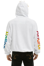 Cargar imagen en el visor de la galería, AVIATOR NATION VAIL RELAXED PULLOVER HOODIE - WHITE Hoodie Aviator Nation