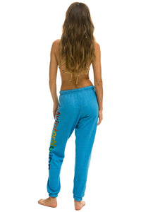 AVIATOR NATION VAIL SWEATPANT - OCEAN Women's Sweatpants Aviator Nation