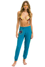 Load image into Gallery viewer, AVIATOR NATION VAIL SWEATPANTS - TEAL Women&#39;s Sweatpants Aviator Nation