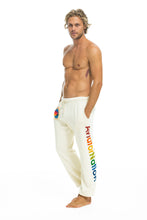 Load image into Gallery viewer, AVIATOR NATION VAIL SWEATPANTS - VINTAGE WHITE Men&#39;s Sweatpants Aviator Nation