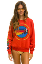 Load image into Gallery viewer, AVIATOR NATION VAIL SWEATSHIRT - RED Sweatshirt Aviator Nation