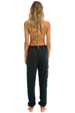 Last inn bildet i Galleri-visningsprogrammet, BOLT 4 SWEATPANTS - CHARCOAL // MINT Women&#39;s Sweatpants Aviator Nation