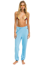 將圖片載入圖庫檢視器 BOLT 4 SWEATPANTS - SKY // NEON PINK Women&#39;s Sweatpants Aviator Nation