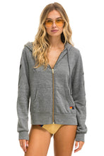 Last inn bildet i Galleri-visningsprogrammet, BOLT 4 ZIP HOODIE - HEATHER GREY Hoodie Aviator Nation