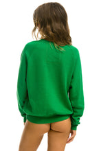 이미지를 갤러리 뷰어에 로드 , BOLT CREW SWEATSHIRT - KELLY GREEN // WHITE Sweatshirt Aviator Nation