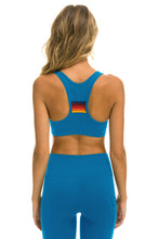 Load image into Gallery viewer, BOLT EMBROIDERY SPORTS BRA - CARIBBEAN Sports Bra Aviator Nation